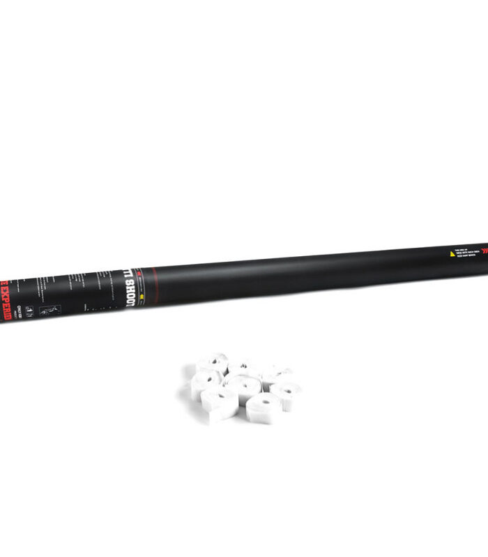 TCM FX - Kézi működtetésű Szalag Ágyú 80cm - Fehér